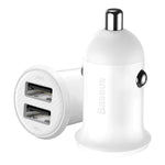 Baseus Grain Pro Car Charger 2x USB 4.8 A Black (CCALLP-01)