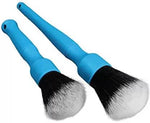PCC Ultrasoft Bristles Interior Brush, Set Of 2, Blue - Planet Car Care