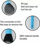 PCC Ultrasoft Bristles Interior Brush, Set Of 2, Blue - Planet Car Care