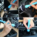 PCC Ultrasoft Bristles Interior Brush, Set Of 2, Blue - Planet Car Care