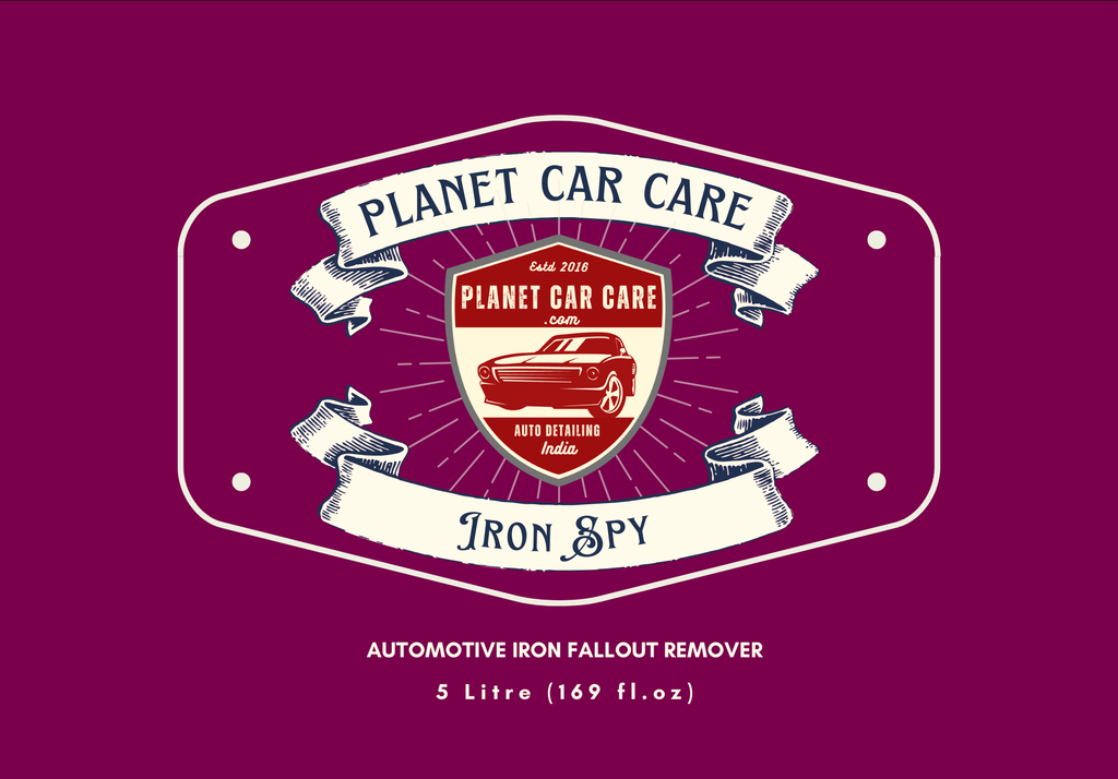 PCC Iron Spy Iron Fallout Remover 5L – Color Changing Car Brake Dust & Paint Decontamination Cleaner