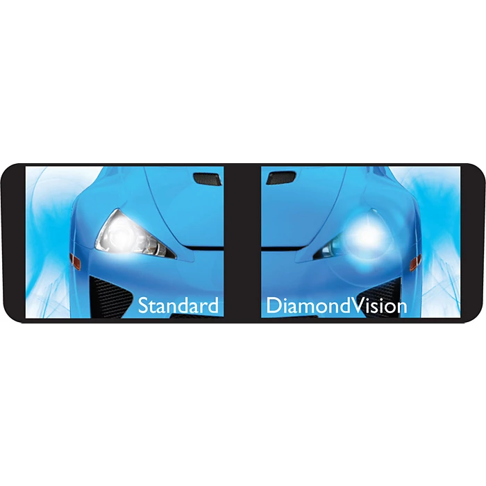 PHILIPS H8 Diamond Vision Headlight Bulb, 35W, 5000K