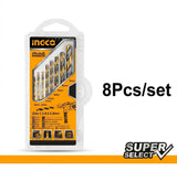 INGCO AKDB0801 Hss Twist Drill Bits Set
