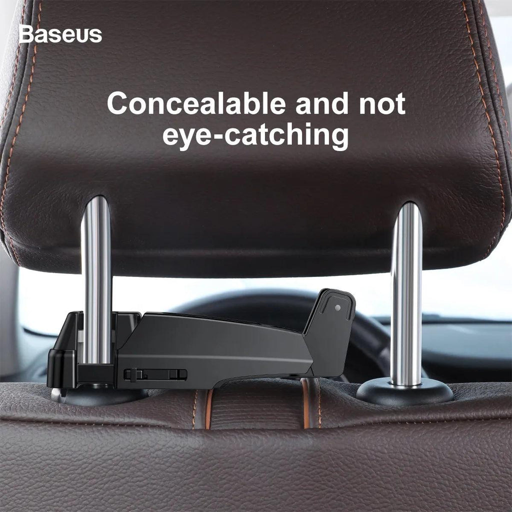 Baseus Backseat Vehicle Holder Car Hanger Phone Holder 4.0”-6.5” For T –  Planet Car Care