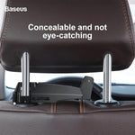 Baseus Backseat Vehicle Holder Car Hanger Phone Holder 4.0”-6.5” For The Headrest Black (SUHZ-A01) - Planet Car Care