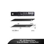 PROTINT Carbon Steel Cutter Blades 30 Degree, 9mm, Pack of 10, PPF14 - Planet Car Care