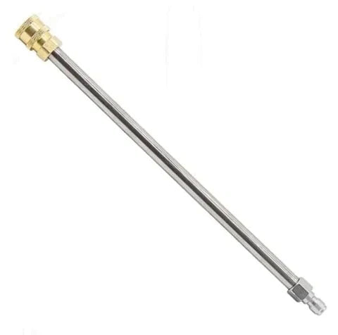 PCC D113 Long Car Washer Extension Rod – 25" SS304 | 1/4" Quick Connect