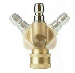 PCC D01 Quick Connect Pivoting Coupler – 3 Rotating Angles, 90° Range, 1/4" Quick Connector