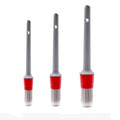 PCC Premium Detailing Brush, Set Of 3, Grey - Planet Car Care