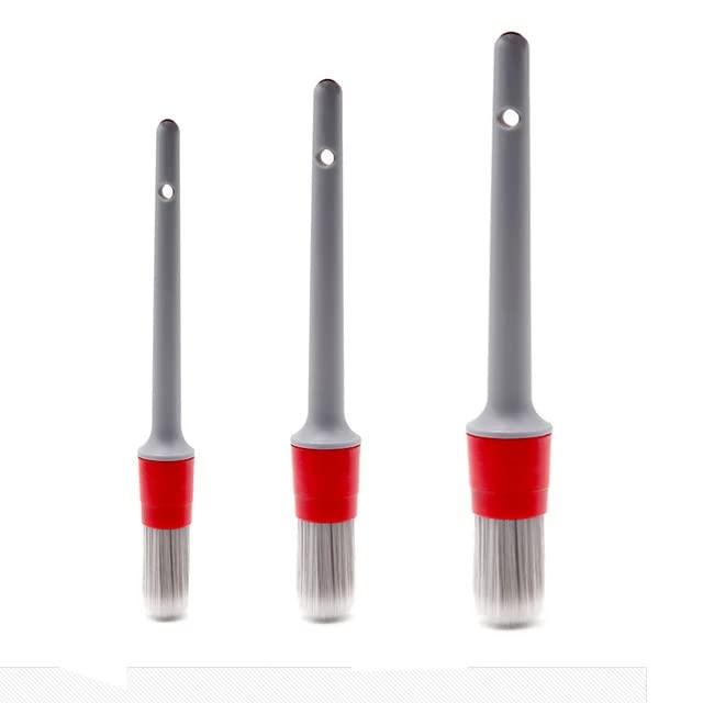 PCC Premium Detailing Brush, Set Of 3, Grey - Planet Car Care