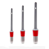 PCC Premium Detailing Brush, Set Of 3, Grey - Planet Car Care
