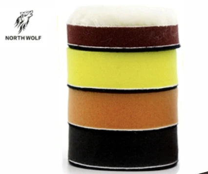 North Wolf Rotary Mini Polishing Pads Kit 3"