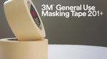3m Auto Refinish Masking Tape, 24mm X 25m