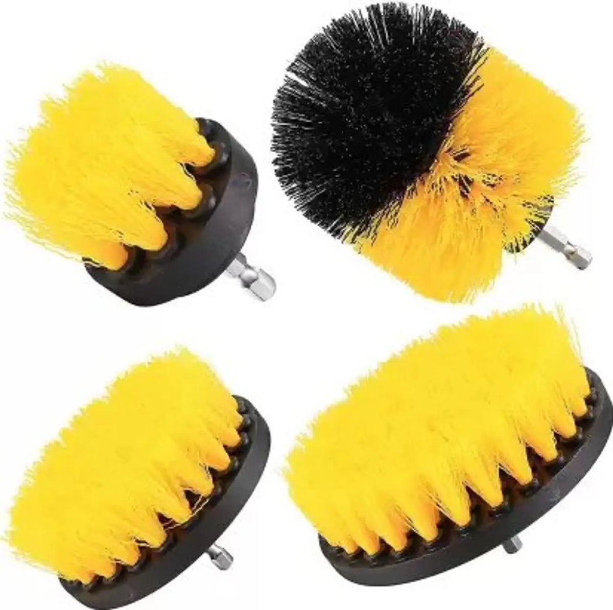 PCC Drill Type Cleaning Brush, Set Of 4