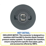 PCC Connector For Karcher QC-M22