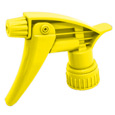PCC Chemical Resistant Trigger For Spray Bottle, Yellow