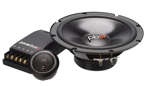 PowerBass PB-650C-EI 600W 2-Way 6.5" Component Speakers