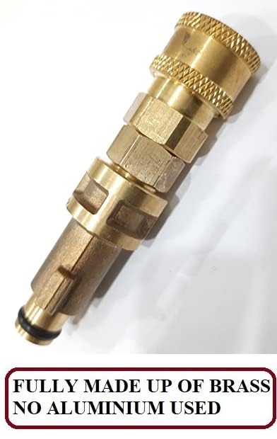 PCC D100 Foam Lance Adapter for BOSCH Aquatak Pressure Washer Gun | 1/4" Quick Connect