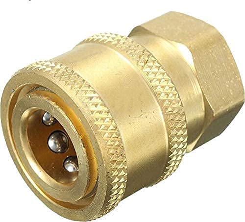 PCC D50 14mm Female to 1/4" Quick Connect Foam Lance Adapter For Pressure Washer Gun, Type 1