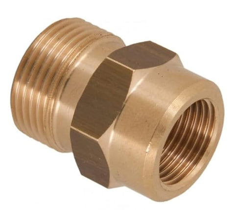 PCC D31 M22 Male Screw Adapter x 3/8" BSPF – Pressure Washer Connector