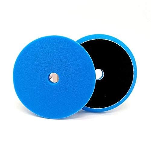ShineMate T60 Polishing Foam Pad, Flat Blue, 6/7" - Planet Car Care