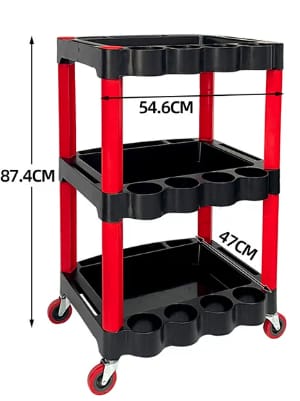 PCC Premium Detailing Trolley, 55×47×87cm , Type 4