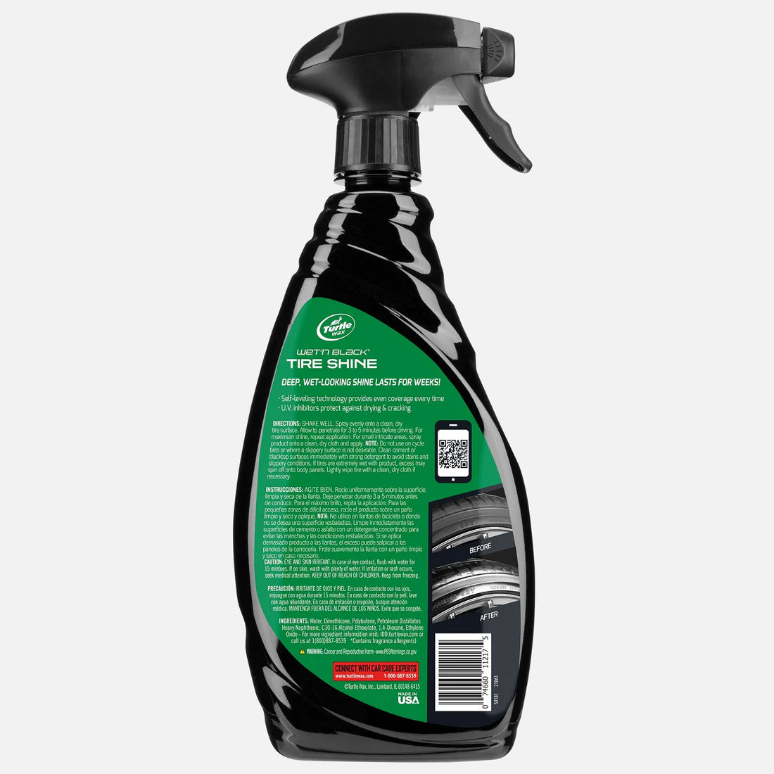 Turtle Wax Wet’N Black Tire Shine – 680ml