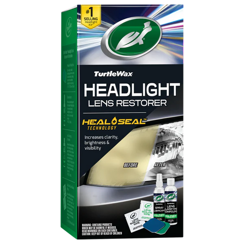 Turtle Wax Headlight Lens Restorer Kit, 1 Unit