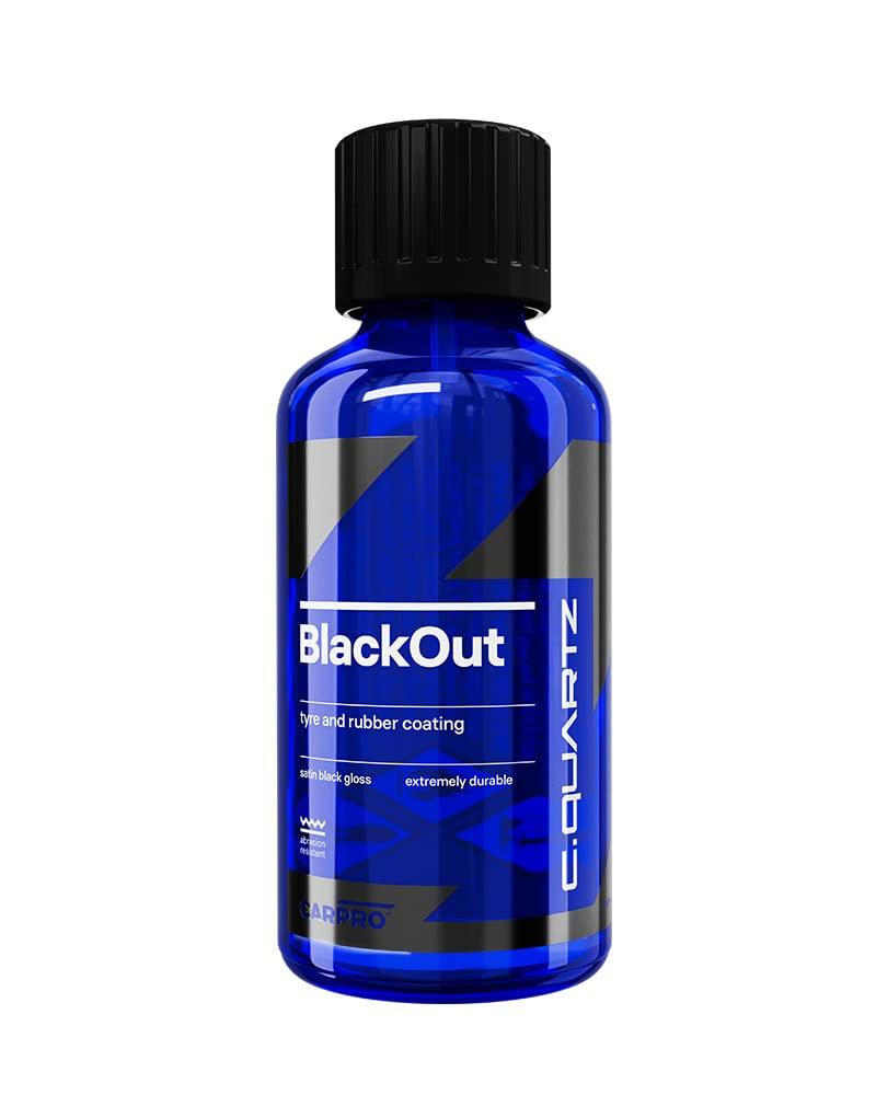 CarPro Cquartz BlackOut Tire & Rubber Coating, 50ml - Planet Car Care