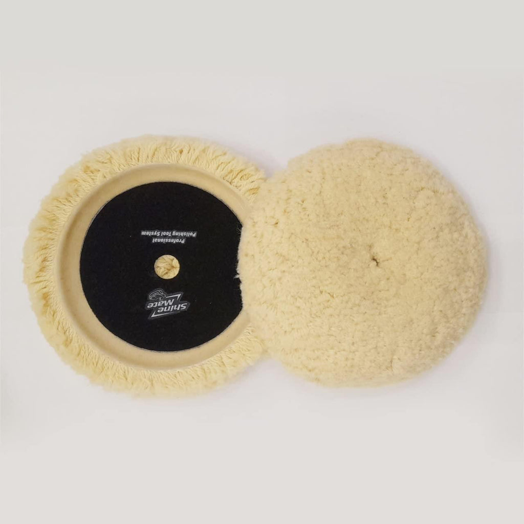 ShineMate Twisted Wool Pad 7" - Planet Car Care