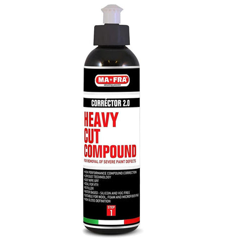 Mafra Corrector Rubbing Compound, 250g - Planet Car Care