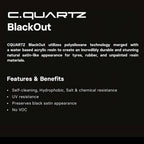 CarPro Cquartz BlackOut Tire & Rubber Coating, 50ml - Planet Car Care