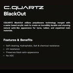 CarPro Cquartz BlackOut Tire & Rubber Coating, 50ml