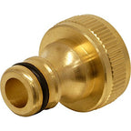 PCC D80 Brass Tap Adapter for 3/4" Threaded Taps