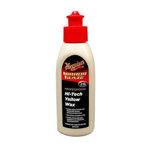 Meguiar's® M26 Mirror Glaze Hi-Tech Yellow Wax, 100ml - Planet Car Care