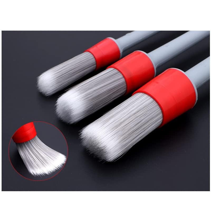PCC Premium Detailing Brush, Set Of 3, Grey - Planet Car Care