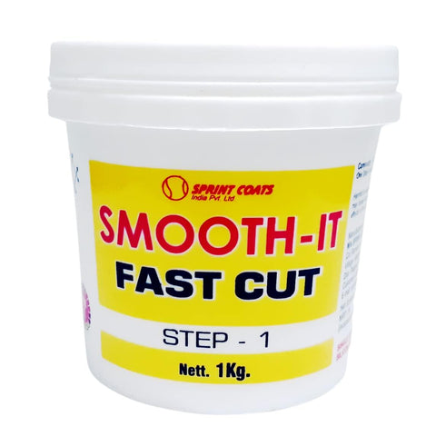 Smooth-It Fast Cut One Step Rubbing Compound, 1Kg