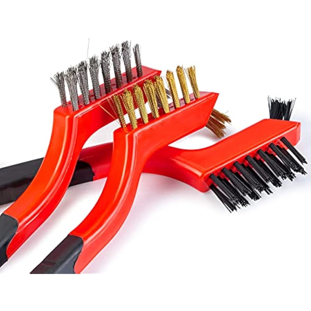 PCC Wire Cleaning Brush, Set Of 3