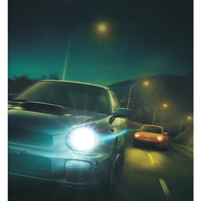 PHILIPS H8 Diamond Vision Headlight Bulb, 35W, 5000K