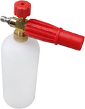 PCC D87 Red Heavy Duty Foam Cannon With Brass Neck | | 1/4" Quick Connect