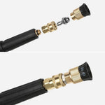 PCC D27 3/8" Male Quick Connector – Pressure Washer Gun & Hose Adapter