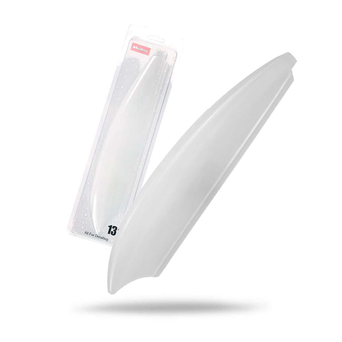 MaxShine Silicone Soft Water Blade With Anti-Slip Handle, 13"