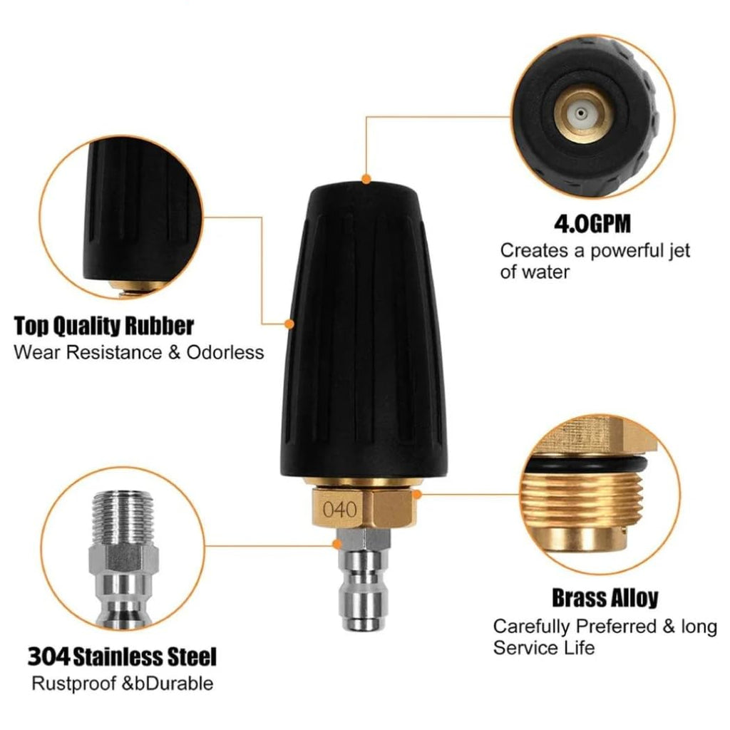 PCC Turbo nozzle | 1/4" quick Connect