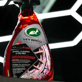 Turtle Wax Hybrid Solutions Hyper Foam Wheel Cleaner & Tire Prep, 680ml - Planet Car Care