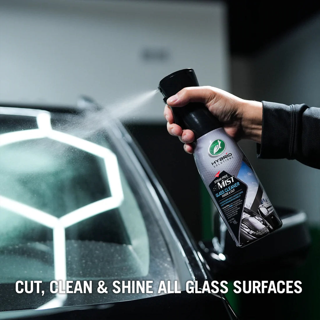 Turtle Wax Hybrid Solutions Streak-Free Mist Glass Cleaner (Inside & Out) – 591ml