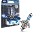 Philips H4 RacingVision GT200 Halogen Headlight Bulb 60/55W 12V | Up to 200% Brighter | 3600K
