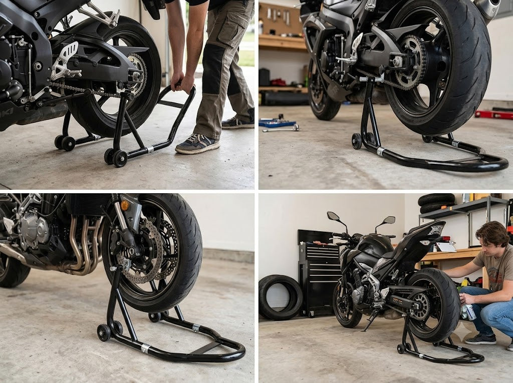 PCC Universal Motorcycle Tyre Stand