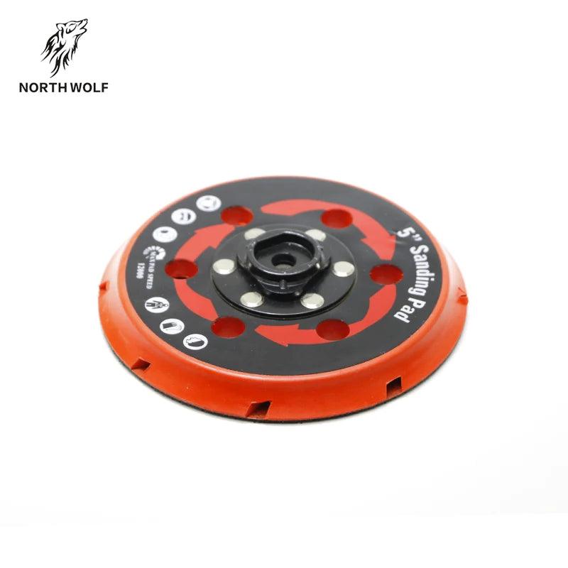 North wolf Dual Action Backing Plate, 5" - Planet Car Care
