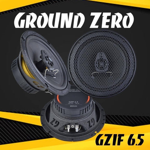 Ground Zero GZIF 6.5 165 mm / 6.5″ 2-Way Coaxial Speaker System