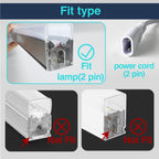 PCC Hexagon Light 2-Way 90° L Connector